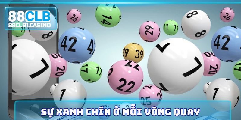 Sự xanh chín ở mỗi vòng quay